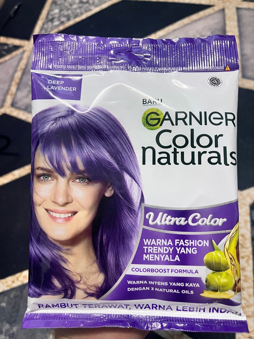 Garnier Color Naturals Deep Lavendar, Beauty & Personal Care, Hair on  Carousell