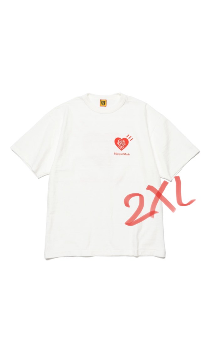 HUMAN MADE GDC WHITE DAY L/S 2XL 新品未使用-