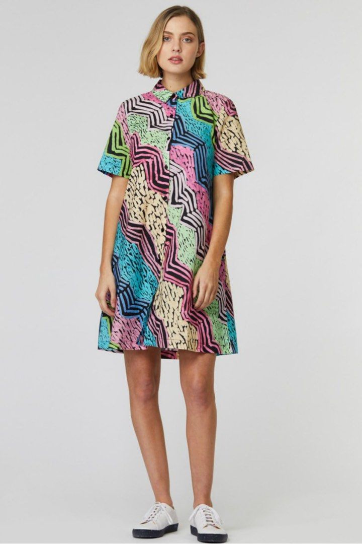 Gorman x Mankaja Jilji and Bila Shirt Dress Size 6