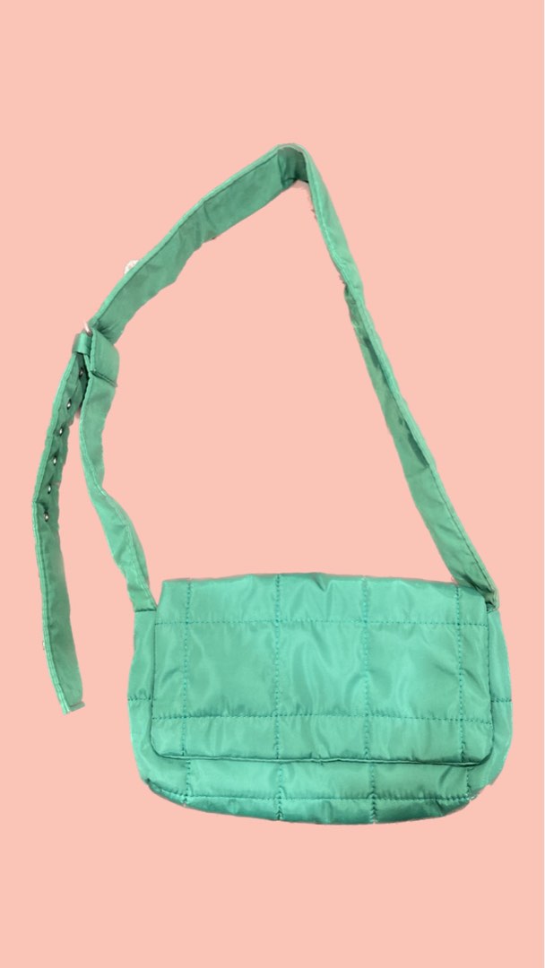 GREEN SHOULDER BAG, Women's Fashion, Bags & Wallets, Shoulder Bags on