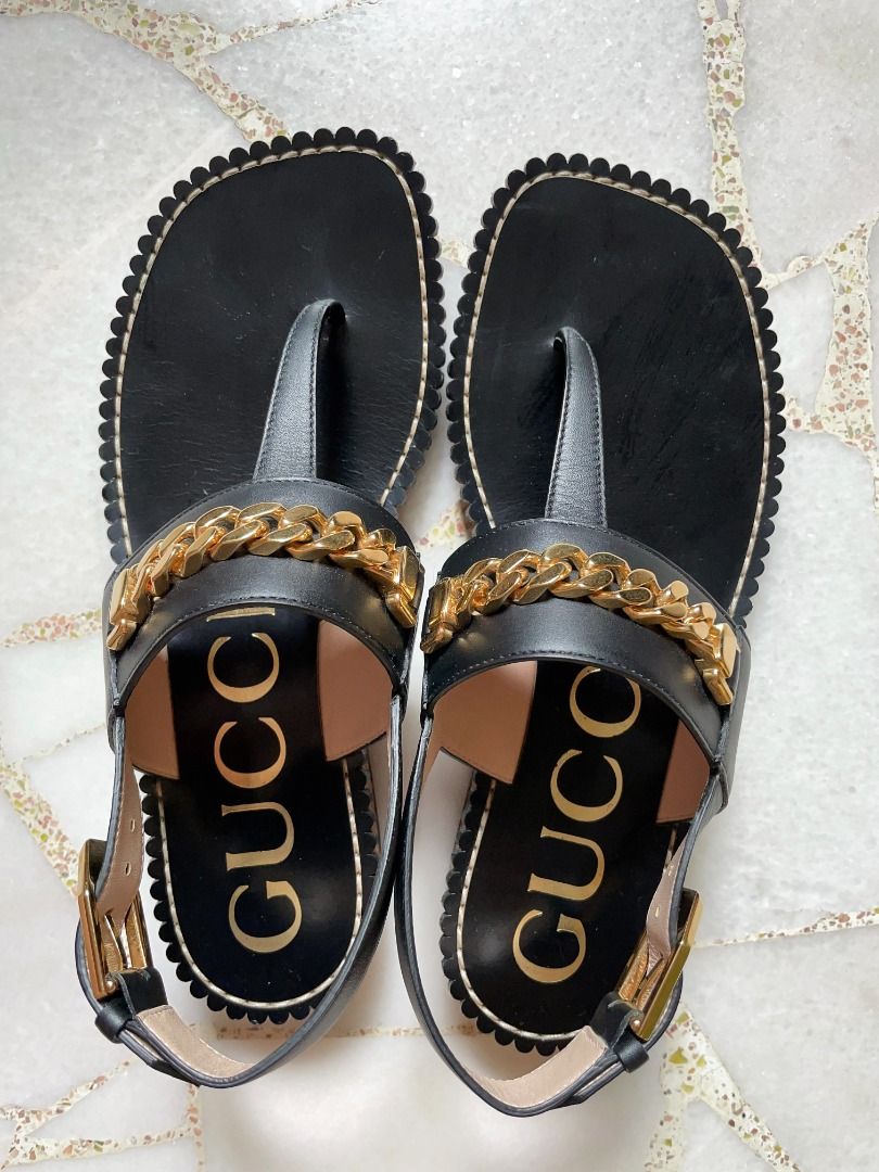 Gucci sandals Luxury Sneakers Footwear on Carousell