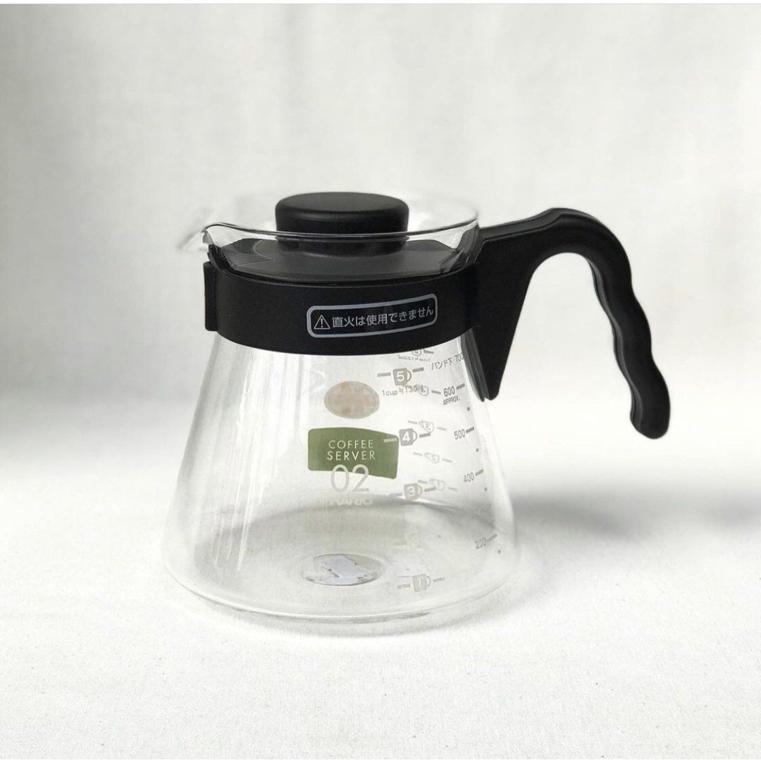 Hario Coffee Pot Server 5 Cups Capacity, Furniture & Home Living