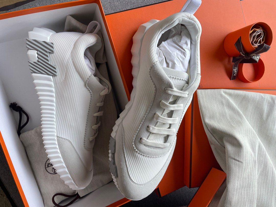 Hermes bouncing sneakers, Luxury, Sneakers u0026 Footwear on Carousell