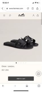 Hermes Oran Sandal