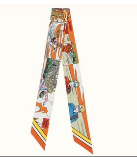 Hermes Silk Twilly WOW BNIB with Hermes Receipt (2023)