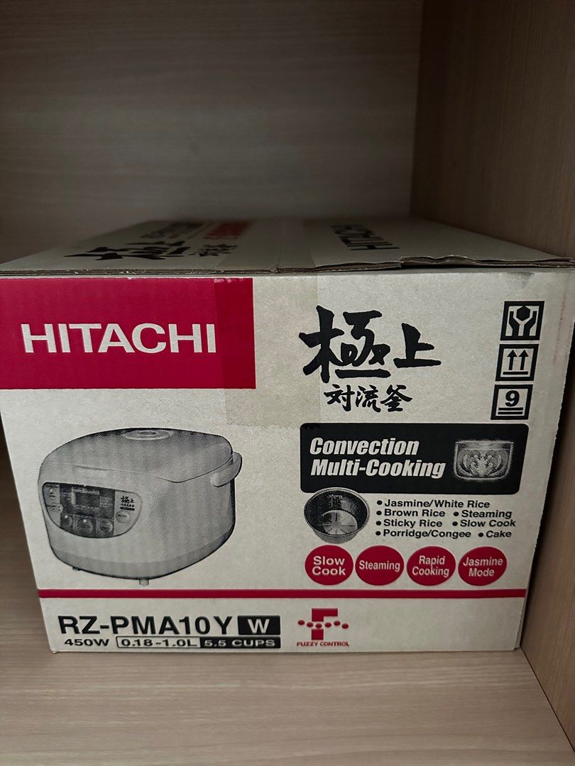 Hitachi rice cooker. Brand new in box, TV & Home Appliances, Kitchen