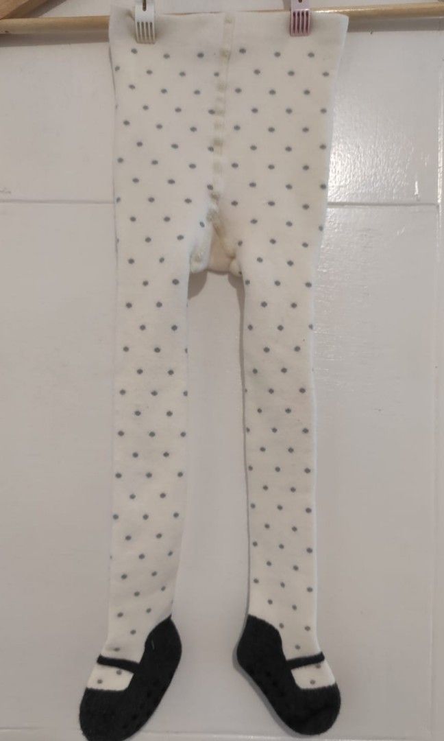 H&m polka top dot tights