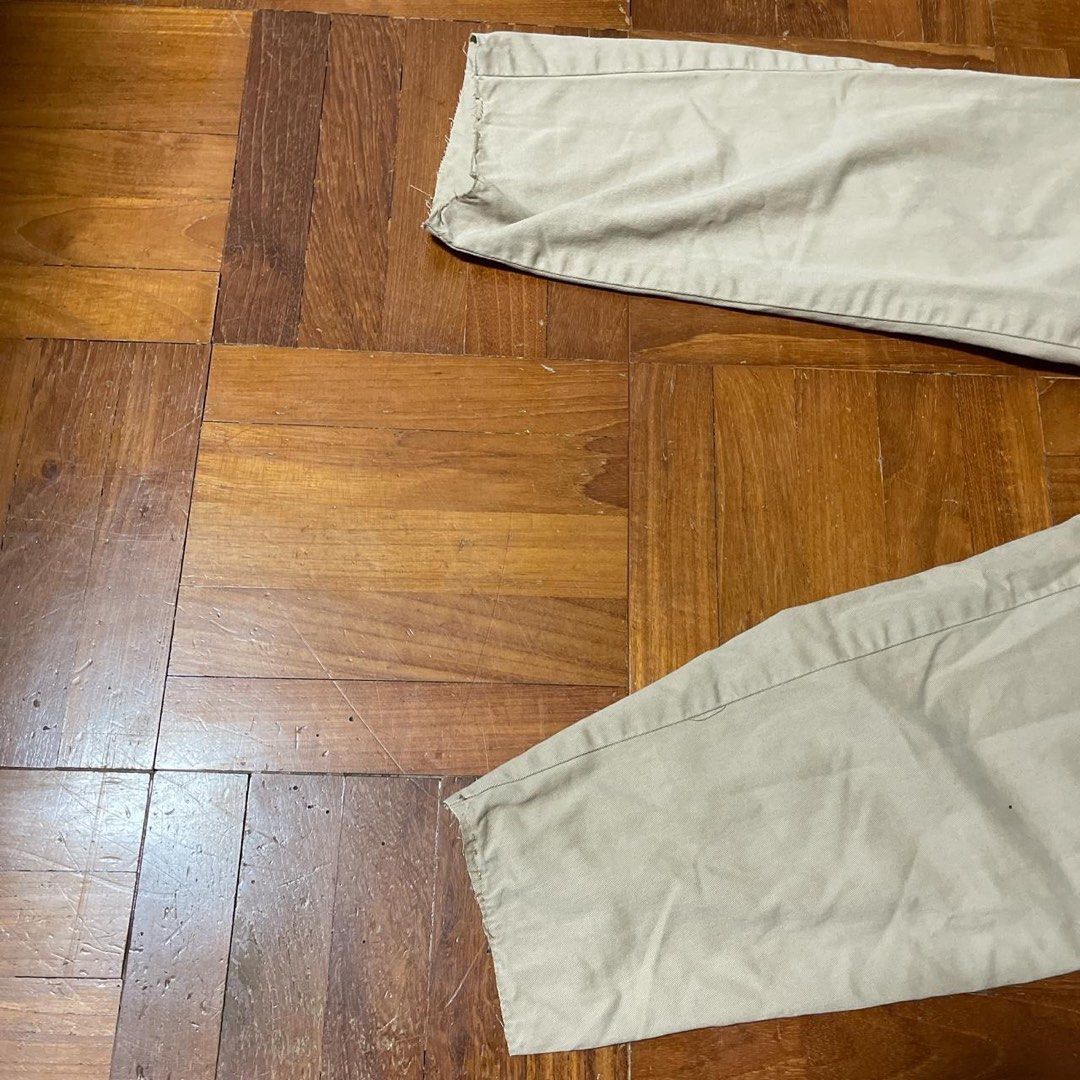 H&M DIVIDED Cream Cargo Pants, Women's Fashion, Bottoms, Jeans