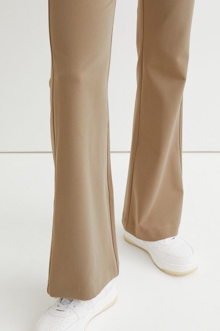 Jeans & Trousers, Beige H&M Flared Jeans