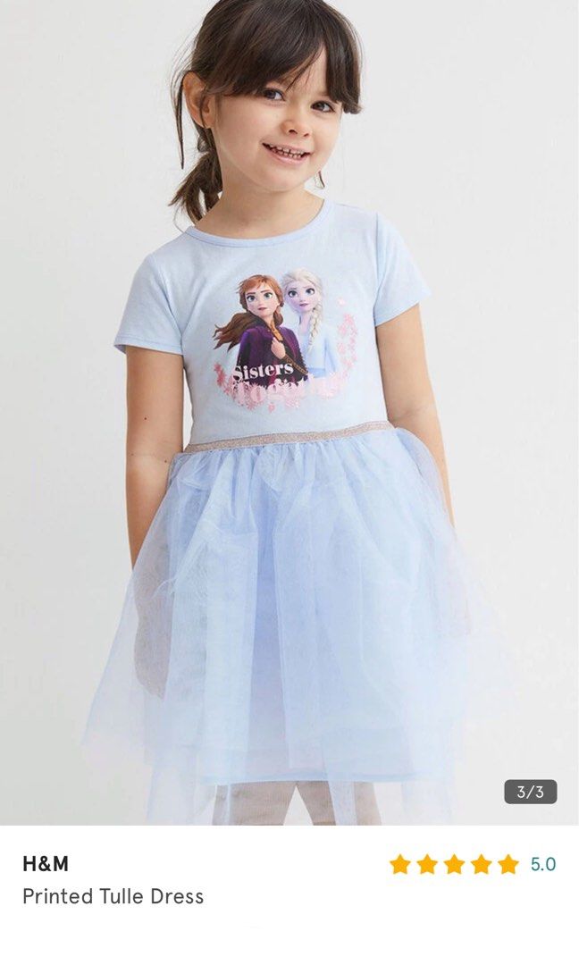 H M Frozen Tulle Dress Babies Kids Babies Kids Fashion on