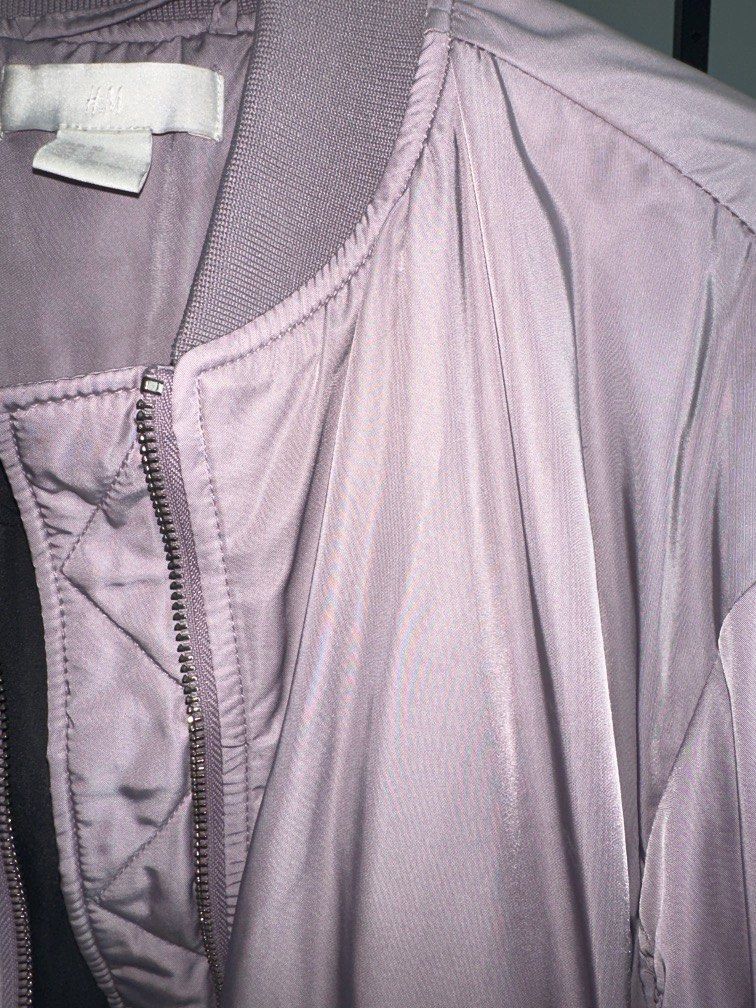 H&m silver jacket new arrivals