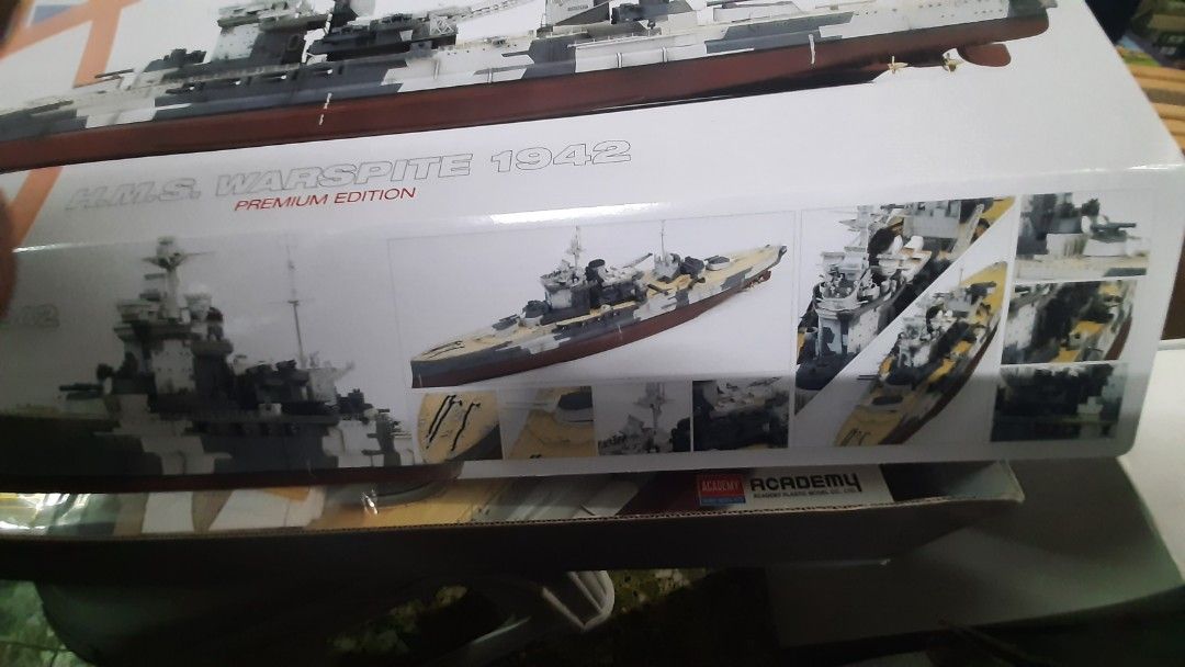 トランペッター 1/200 イギリス海軍戦艦 HMS ネルソン 1944 プラモデル(品)