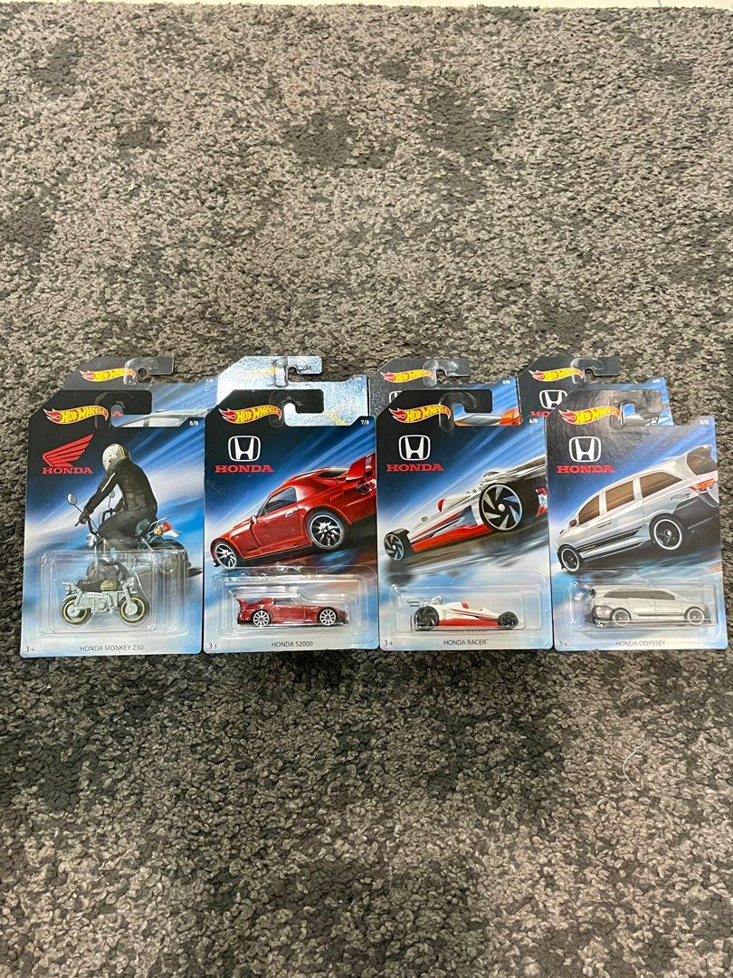 Honda Set Hot Wheels Hotwheels, Hobbies & Toys, Toys & Games on Carousell