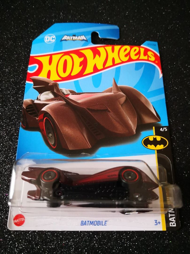 Hot Wheels Batman The Brave And The Bold Batmobile 2023 Maroon, Hobbies &  Toys, Toys & Games on Carousell