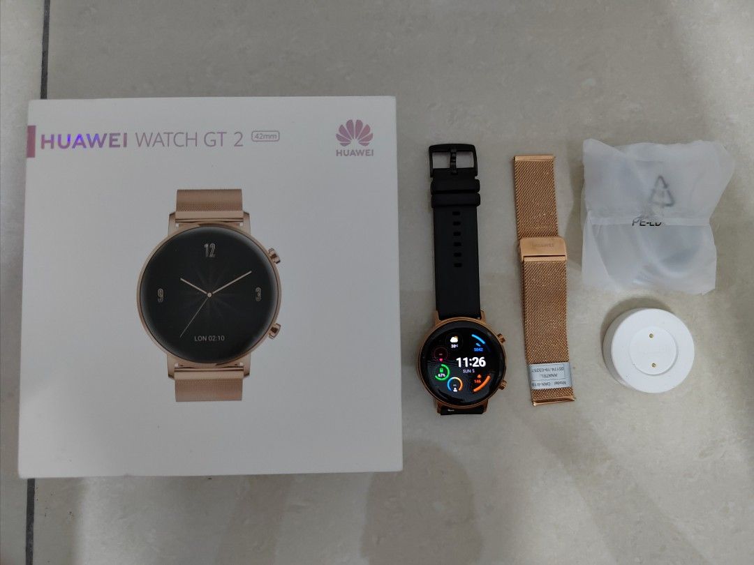 Huawei Watch GT2 42mm Refined Gold Men s Fashion Watches