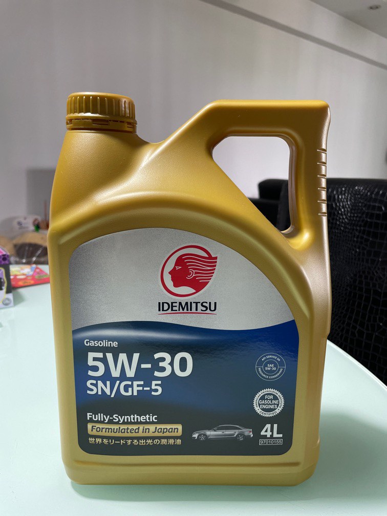Idemitsu 5W-30 Engine Oil 4L, Car Accessories, Accessories on Carousell