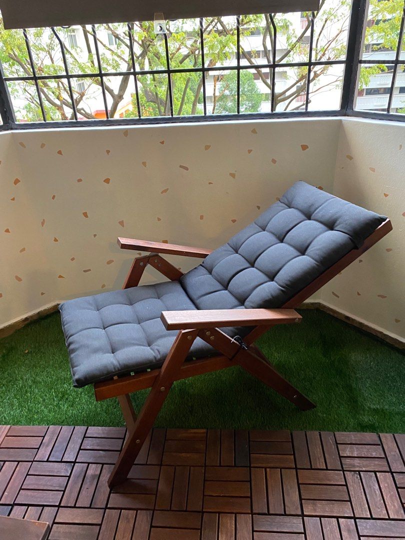 Ikea Applaro Reclining Chair with cushion pad, Furniture & Home Living