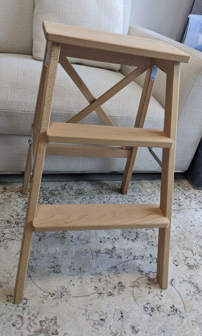 IKEA BEKVAM step ladder, Furniture & Home Living, Home Improvement