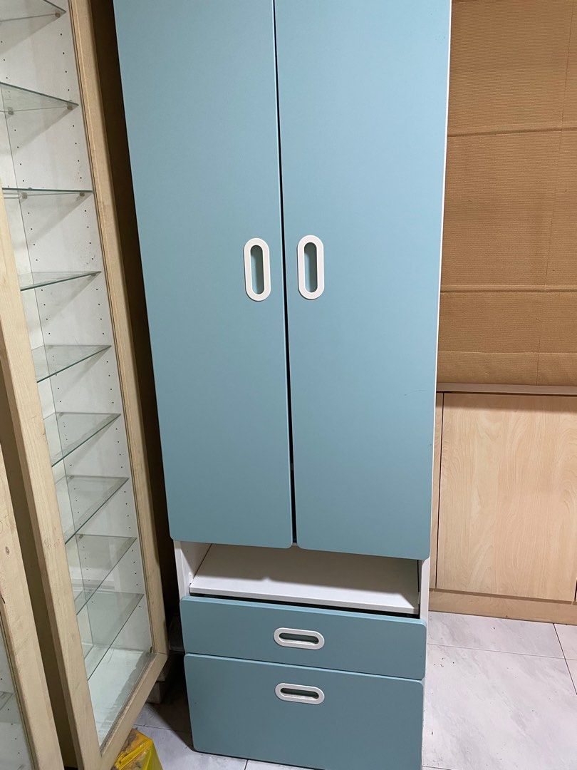 Ikea cupboards and Ikea mammut table, Babies & Kids, Baby Nursery