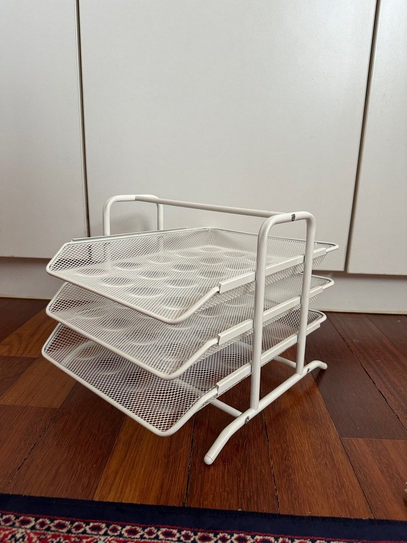 IKEA FILE ORGANIZER RACK, Furniture & Home Living, Home Improvement