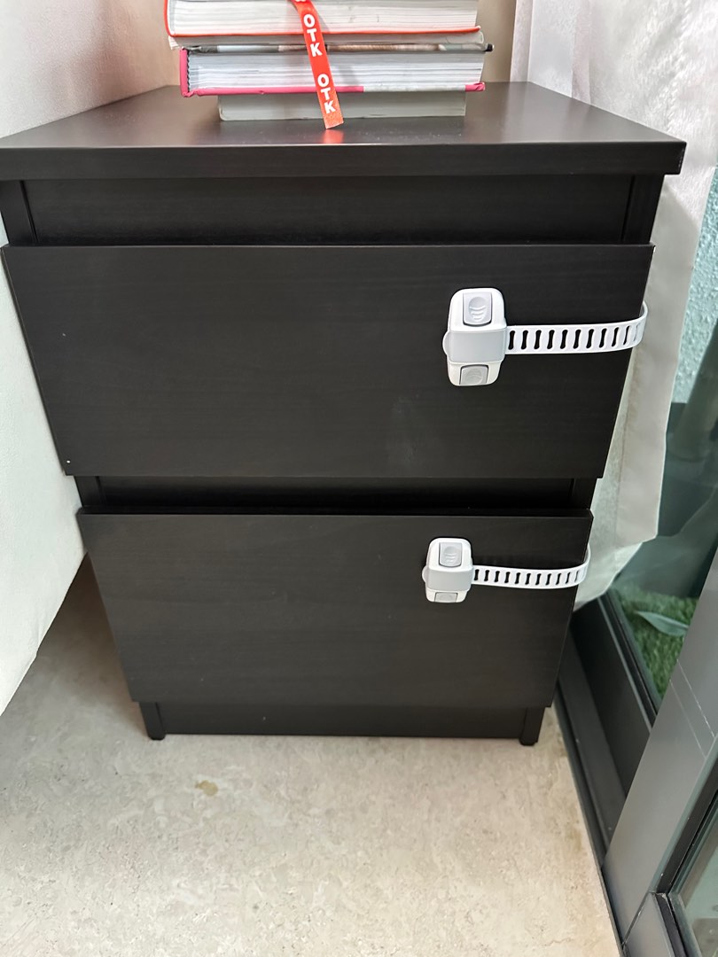 IKEA KULLEN Night Stand / Bedside Table, Furniture & Home Living