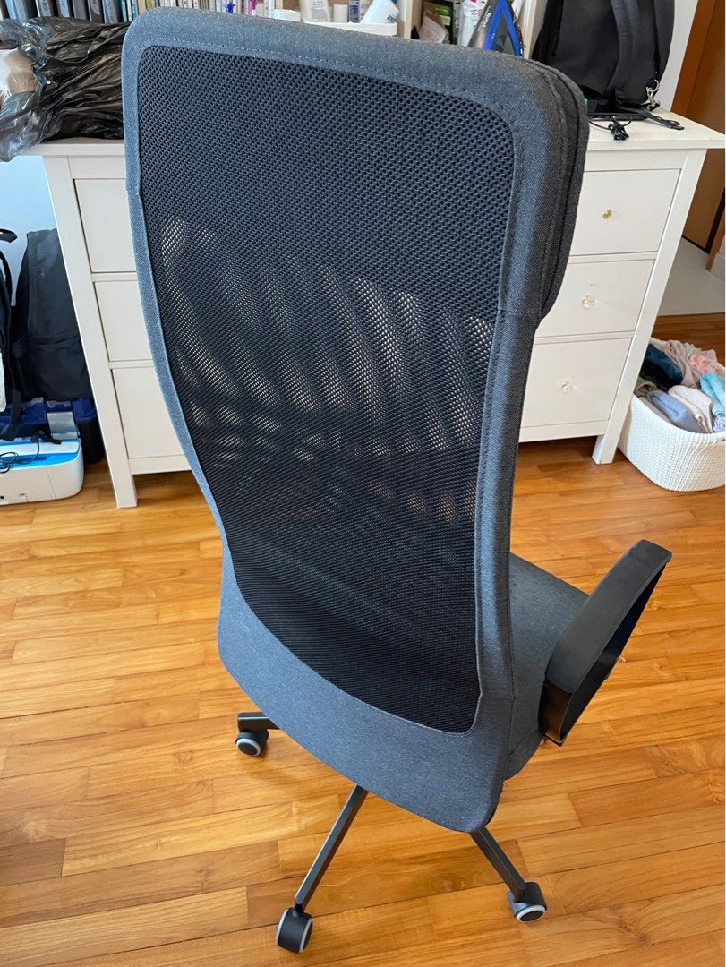 Ikea MARKUS Office chair, Furniture & Home Living, Furniture, Chairs on