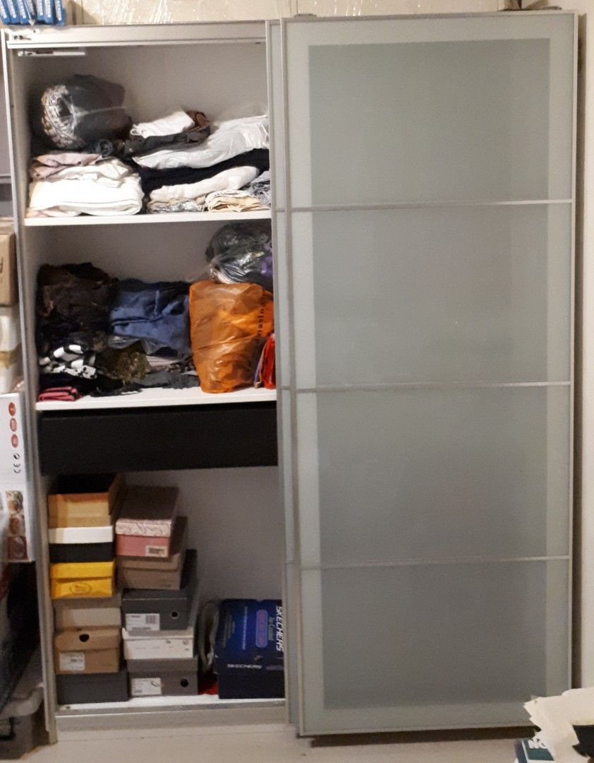 Ikea Wardrobe (Sliding doors), Furniture & Home Living, Furniture
