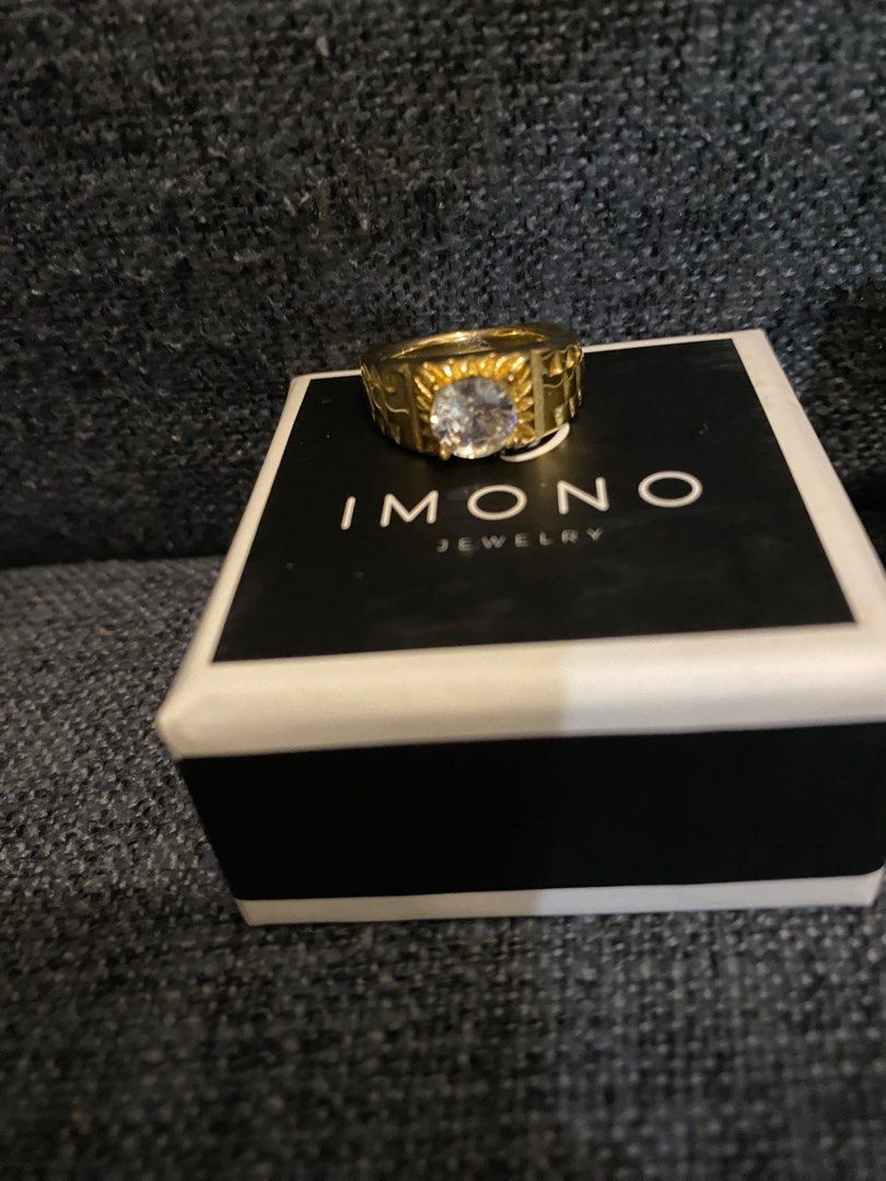 Imono Jewellery Gold Pinky Ring