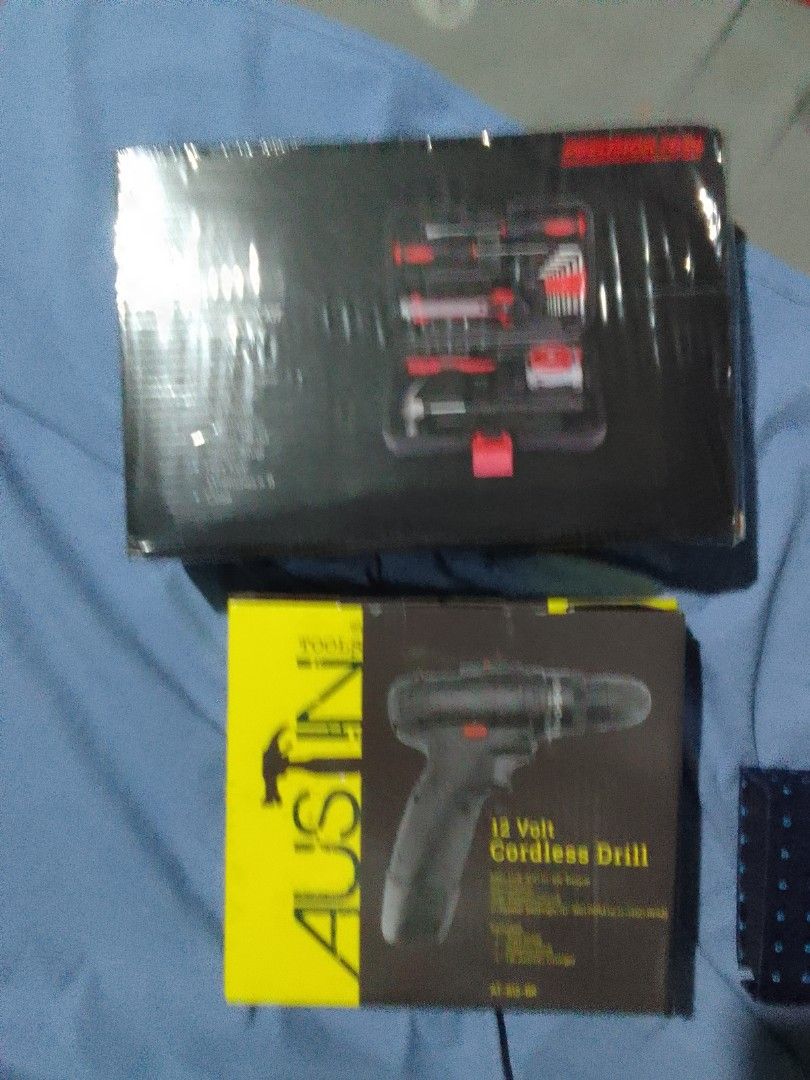 Imported power tools and equipment (Category: Construction Tools & Equipment) located in Paranaque City. Submitted by showboat (Listing ID 1213529580, Image 1). Description: imported power tools and equipment wireless drill set with extras and a 14 piece set tools..