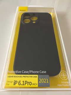 iPhone 13 Pro black silicon case