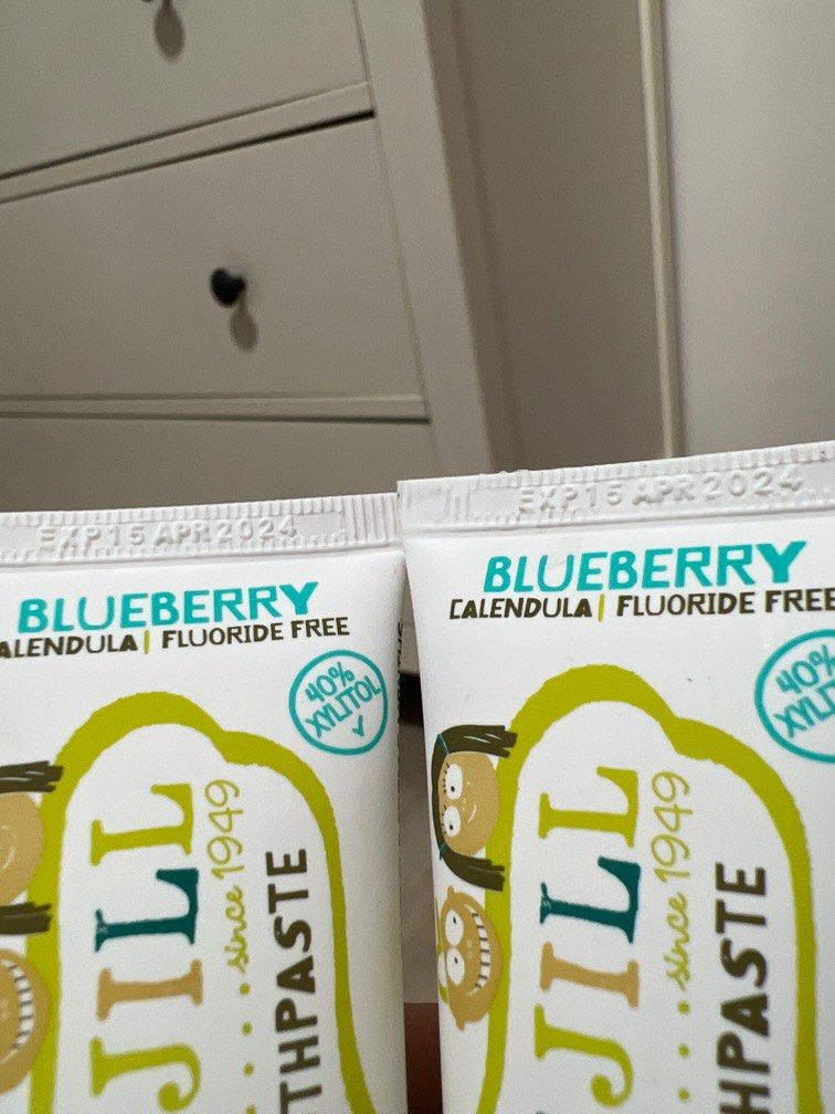 Jack and Jill Toothpaste and Kodomo Toothbrush, Babies & Kids, Bathing