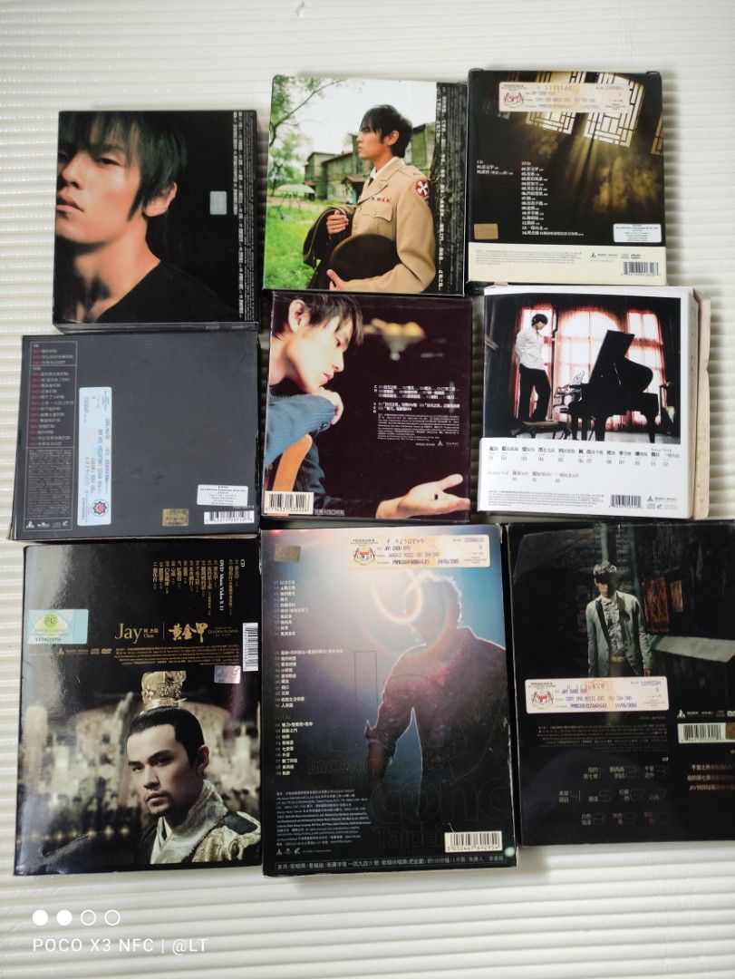 Jay Chou CD collection, Hobbies & Toys, Music & Media, CDs & DVDs on