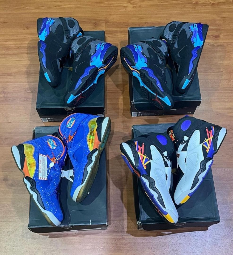 JORDAN 8S Men s Fashion Footwear Sneakers on Carousell