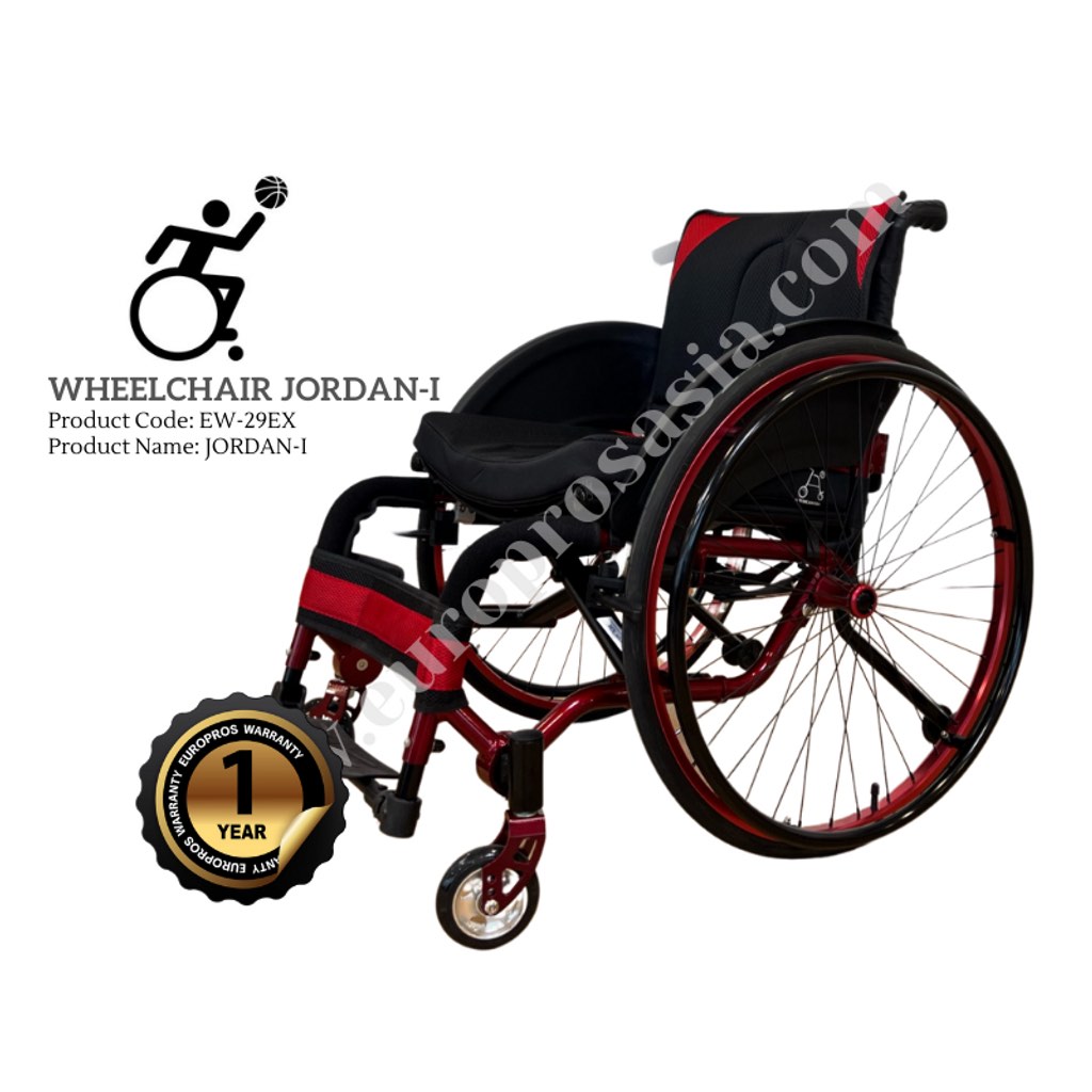 [JORDANI] EUROPROS EW29EX Sport Exercise Lightweight Self Propelled