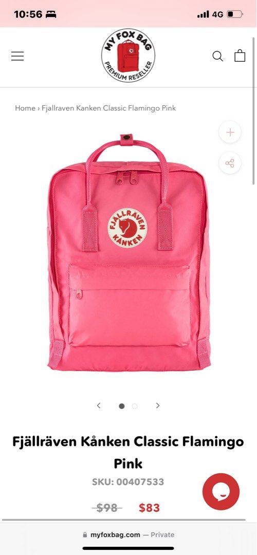 Fjallraven kanken hot pink clearance