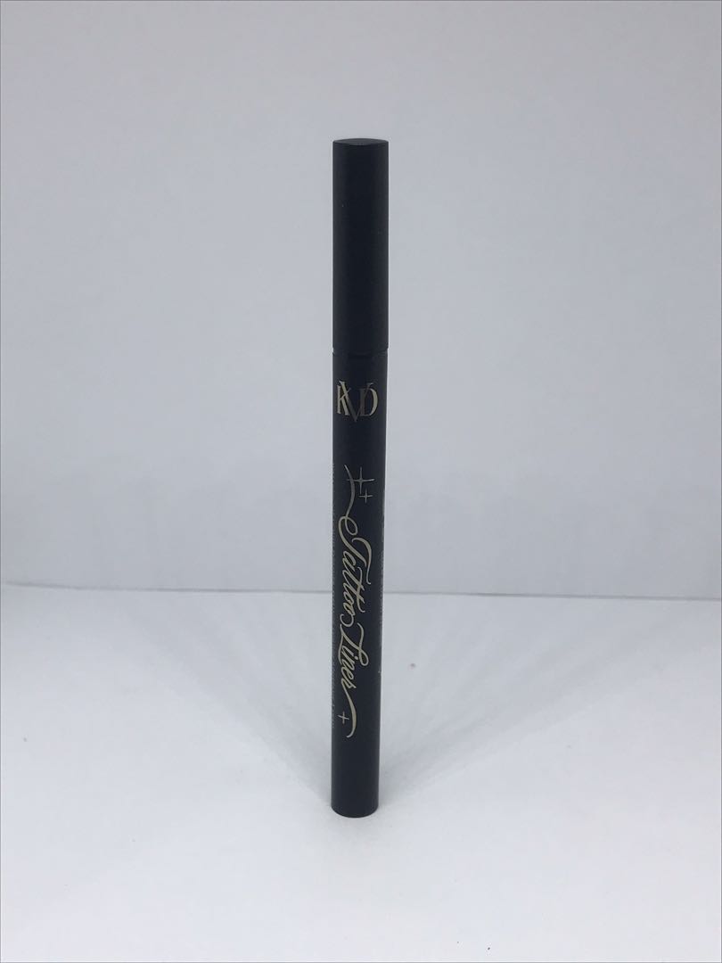 KAT VON D TATTOO LINER IN TROOPER BLACK 0.55ml, Beauty & Personal Care