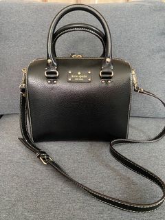 KATE SPADE NEW YORK Quinn Berkeley Lane Small Shoulder Bag No Strap Scuffs  Used