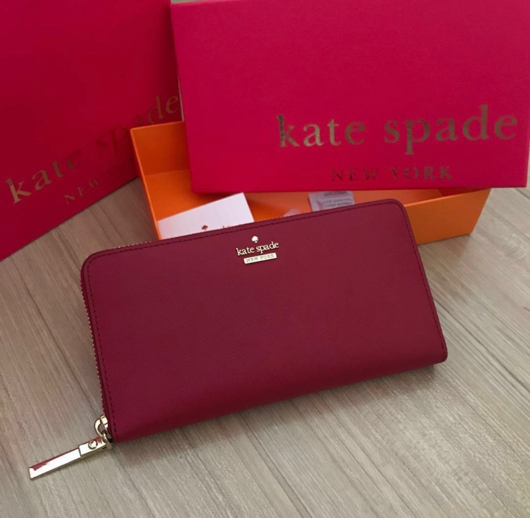Kate spade heirloom red wallet store