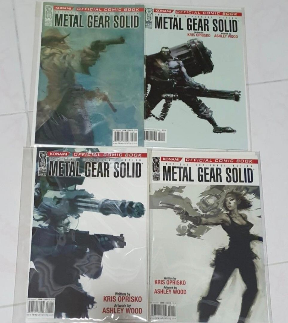青年漫画 l Gear Solid #1 CGI Comic Book IDW Metal Gear Solid #1 ❍ CGC 9.8 WHITE Pages! ❍ Foxhound Variant
