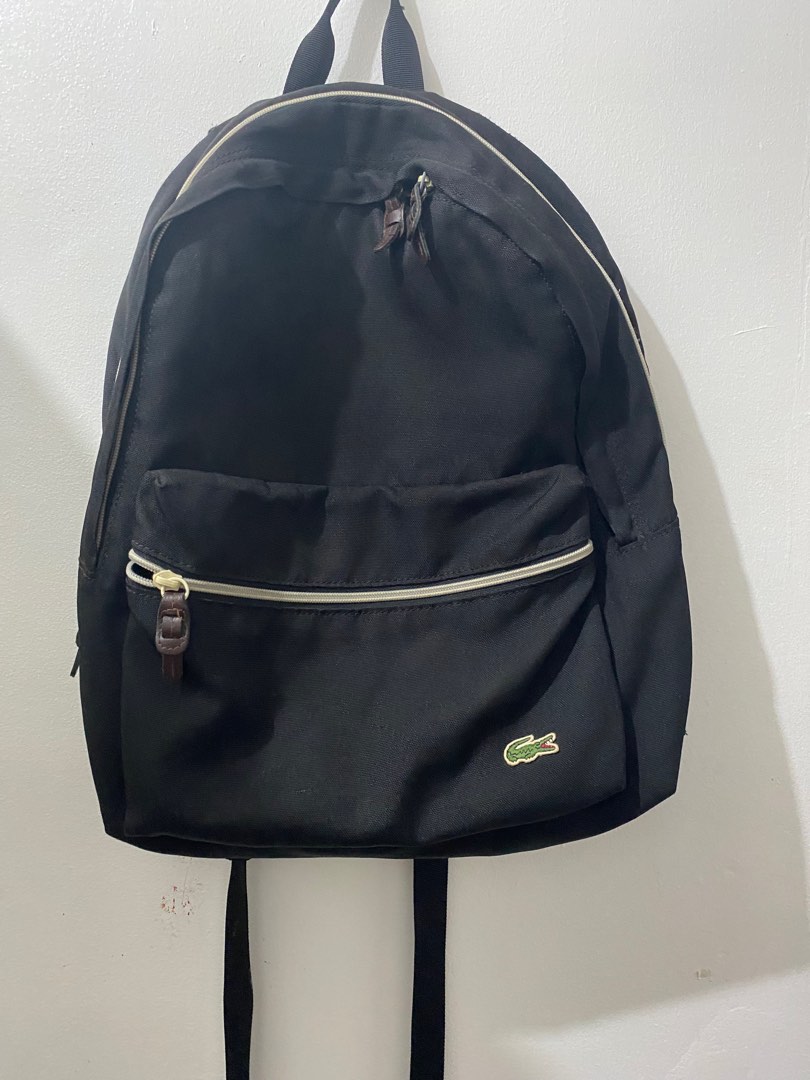 lacoste backpack legit, Women's Fashion, Bags & Wallets, Backpacks on