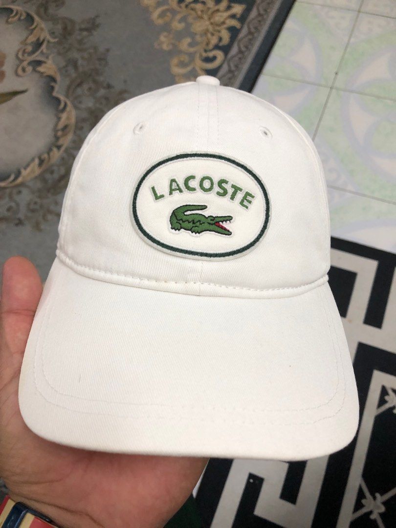 Lacoste big logo cap hot sale