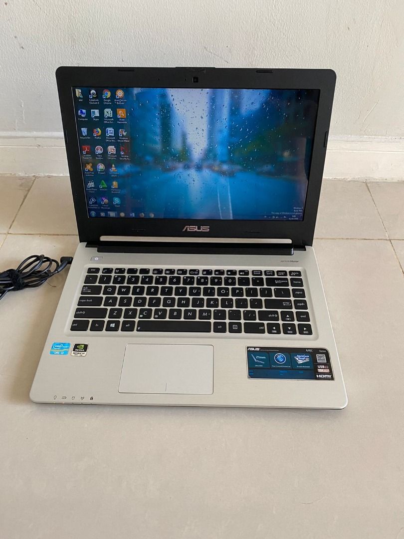 Laptop Asus A46C Core i3 3217U Vga Nvidia Geforce GT740M 2GB Win10 Second