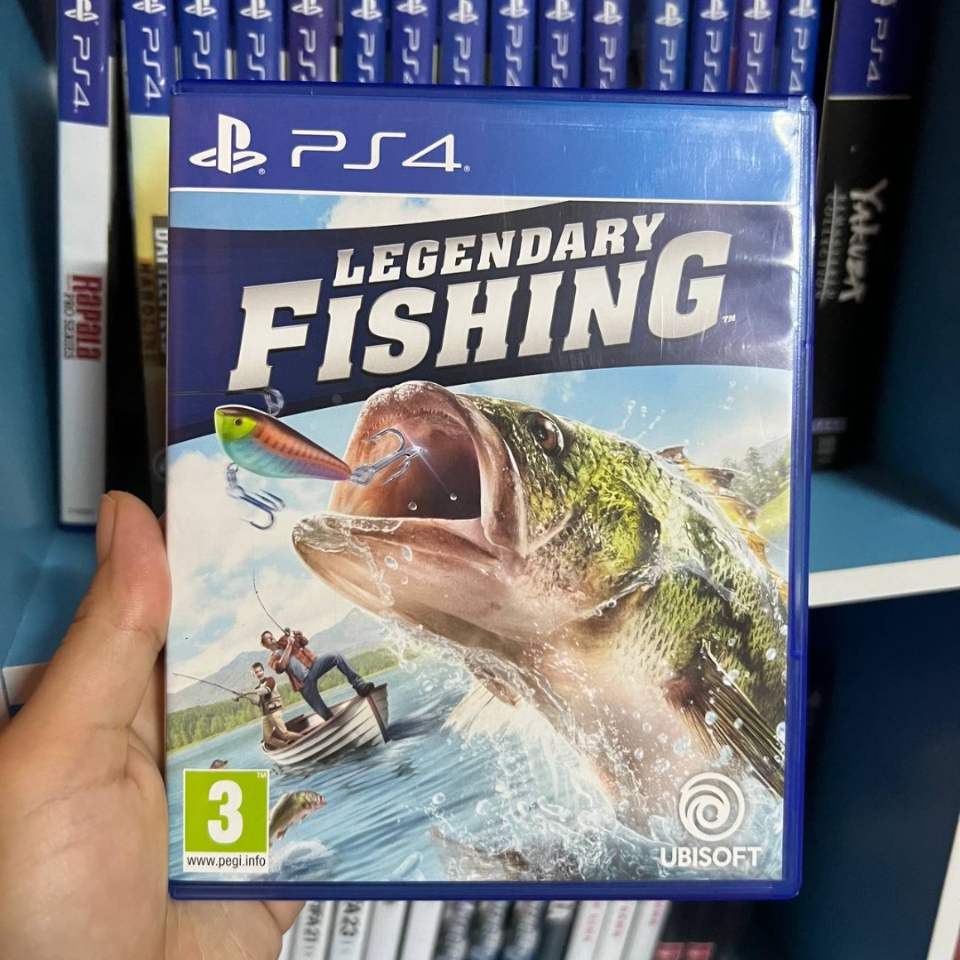 Legendary Fishing Used PS4 Games, Video Gaming, Video Games