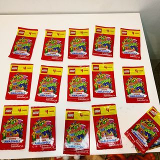 Lego create the world cards 14 unopened packs