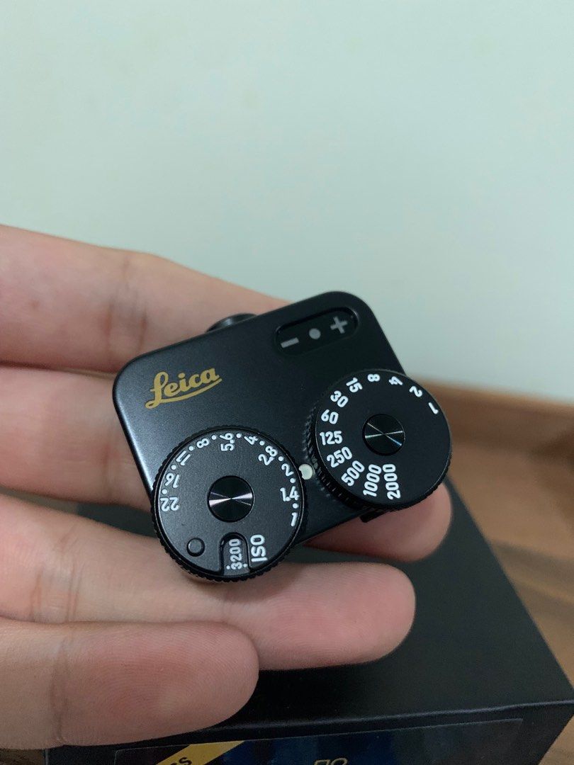 Leica x Doomo Meter D Light Meter *Full Black*(Full Brass BodyBrassing