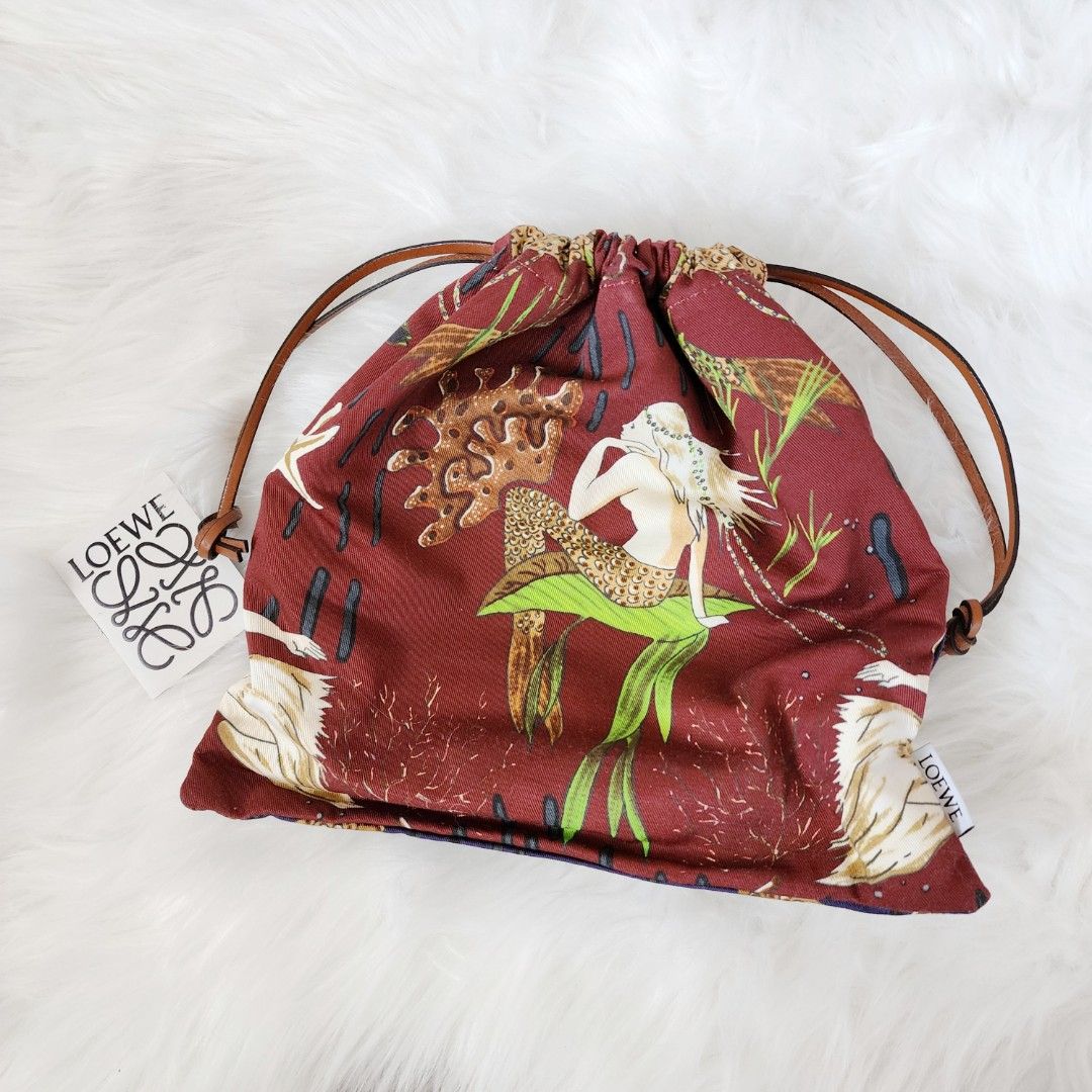 Loewe Paula Ibiza Mermaid drawstring bag