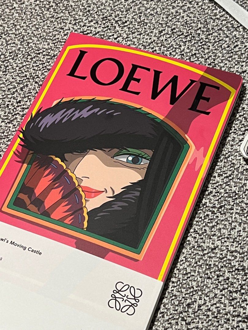 Loewe x Howl’s Moving Castle Notebook, Luxury, Accessories on Carousell