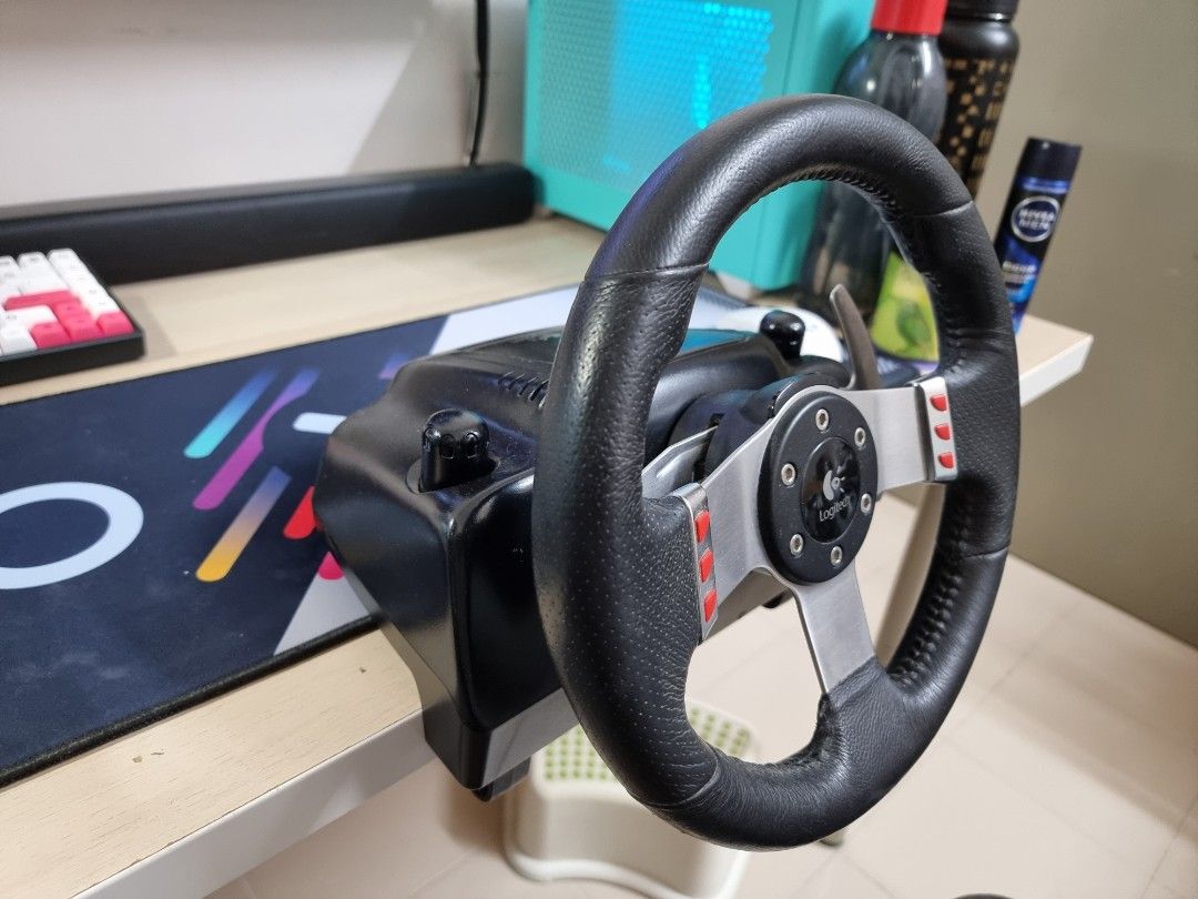 Logitech G27 Steering Wheel set, Video Gaming, Gaming Accessories