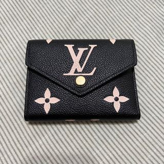 Louis Vuitton Monogram Empreinte Leather Victorine Wallet
