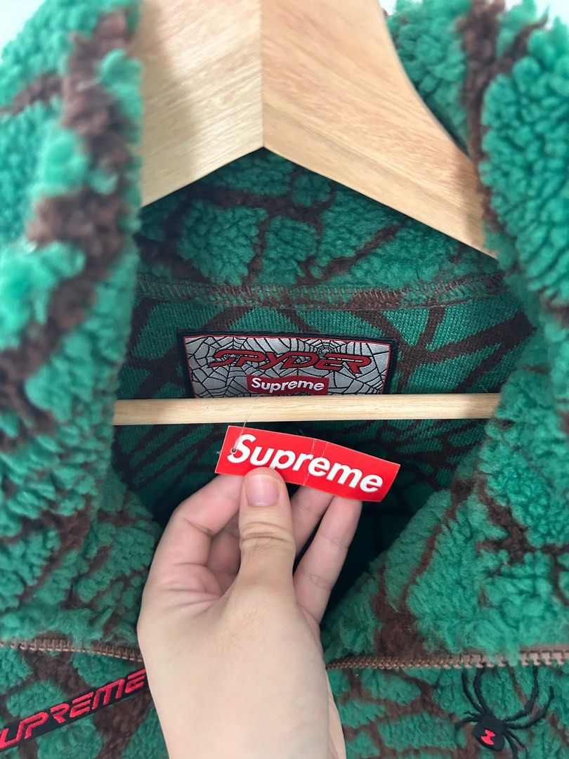 セール特別価格セール特別価格Supreme® Spyder Web Polar Fleece